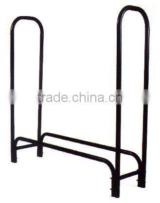 metal firewood rack