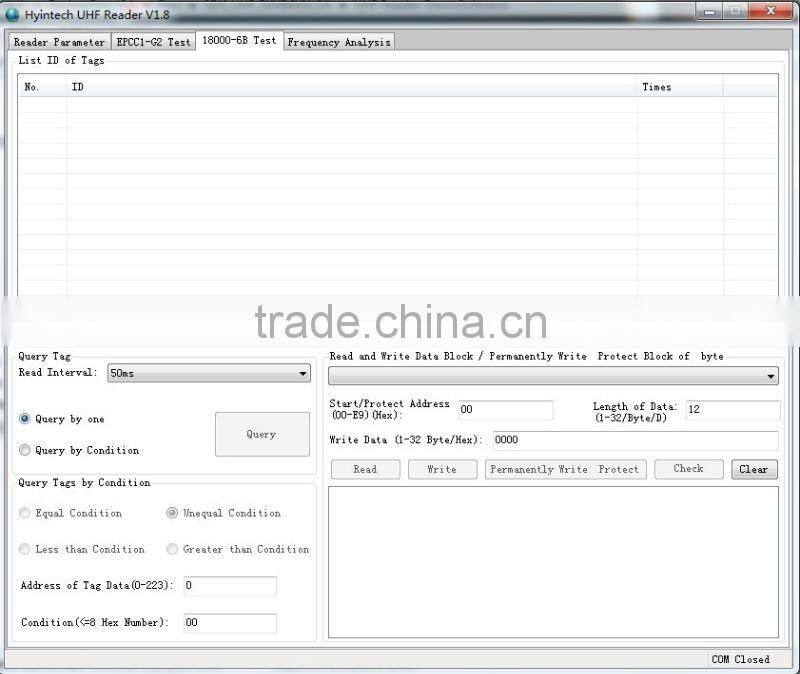 uhf tag reader rfid card writer uhf 15m uhf rfid reader