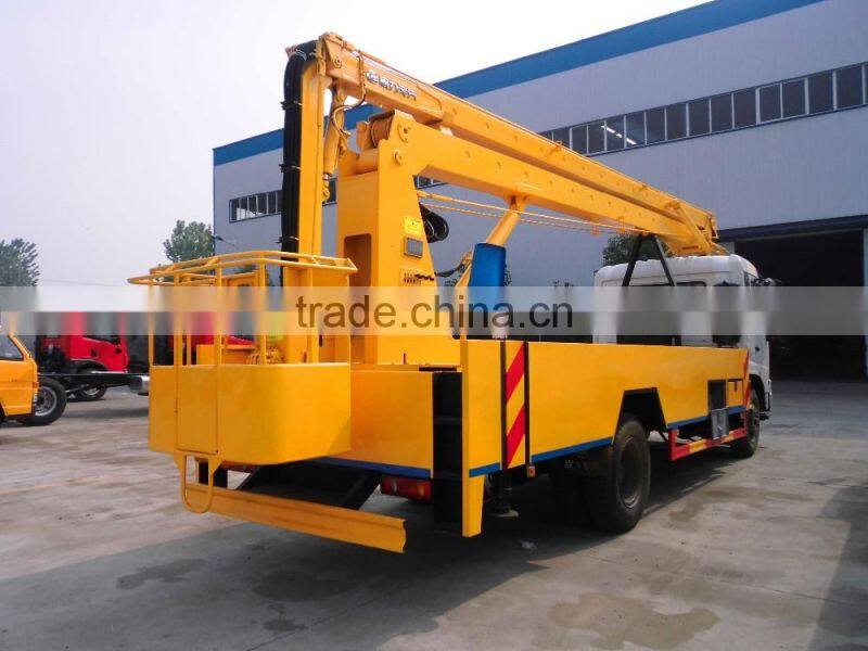 new condition Dongfeng Kingrun 22m telescopic work platform for sale