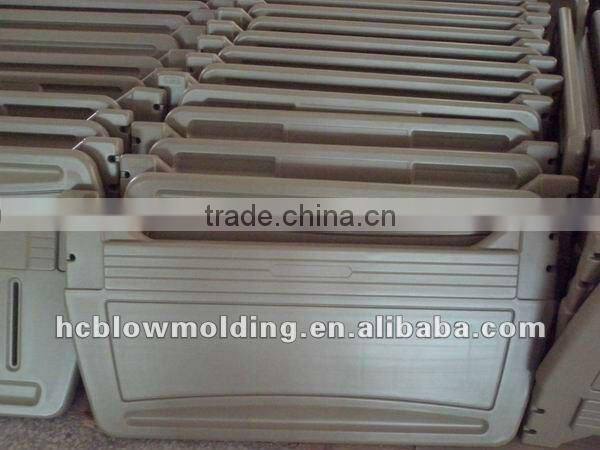 OEM Blow Molding Plastic Bed Medical Headboard Design Plastic Board mould