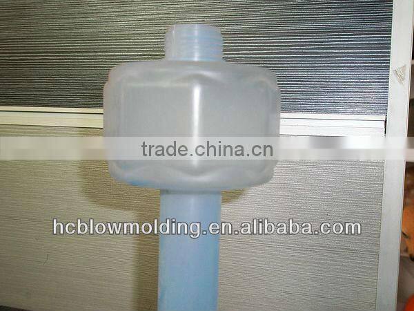 Water filled dumbbell plastic