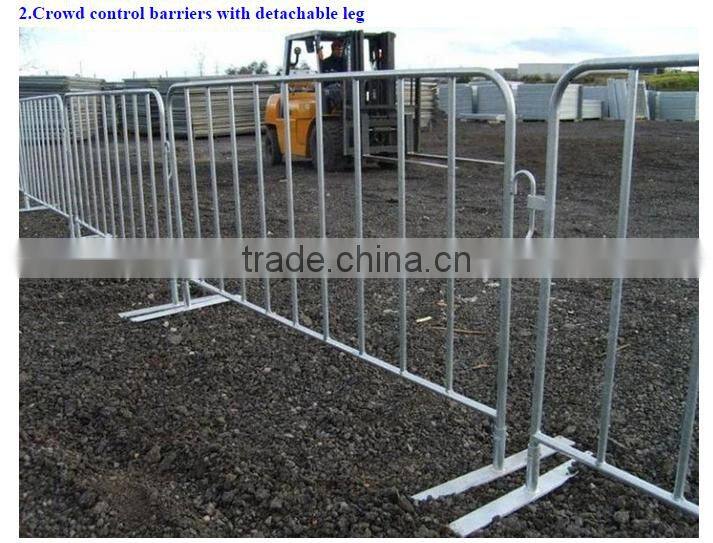 China wholesale cheap hot sale temporary fence/heavily hot dip galvanized temporary barriers