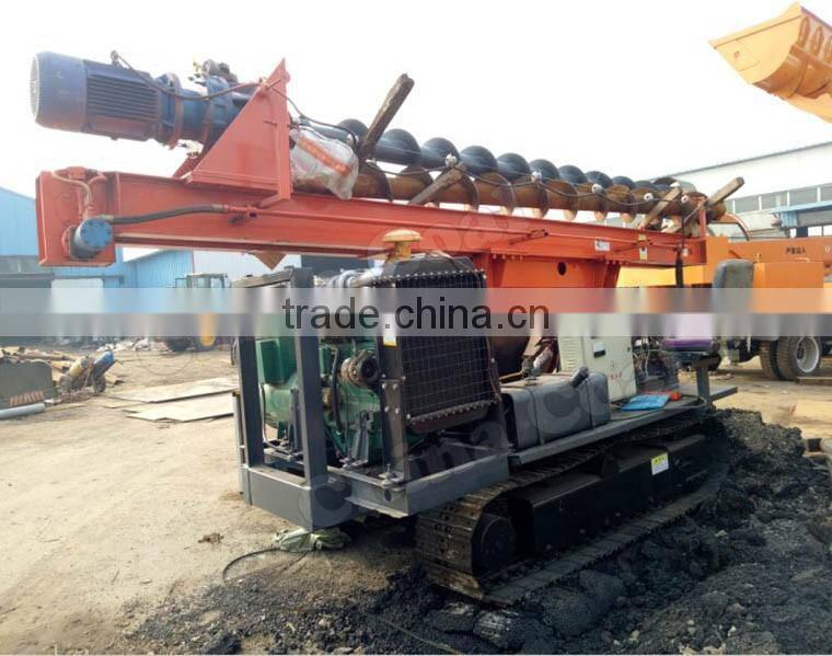 Solar pile driver engineering piling machine