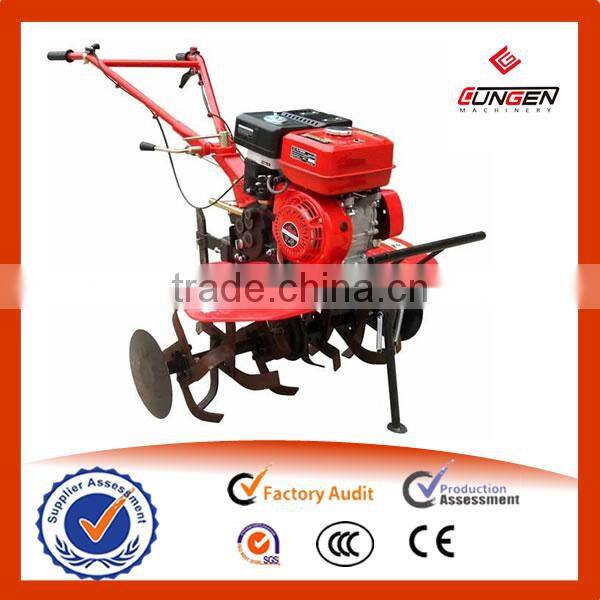 China high quality gasoline power walk behind tiller