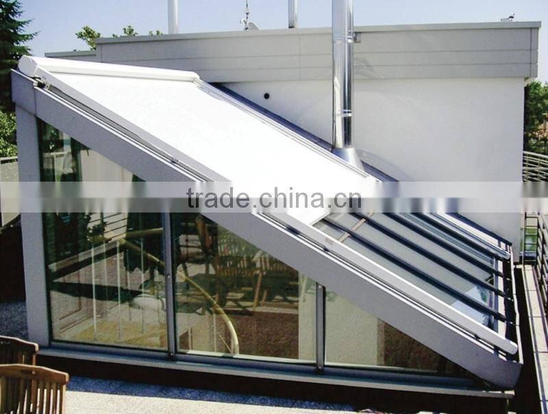Aluminium Awning Shade for Outdoor Tempered Glass Greenhouse & Sun Room Roof