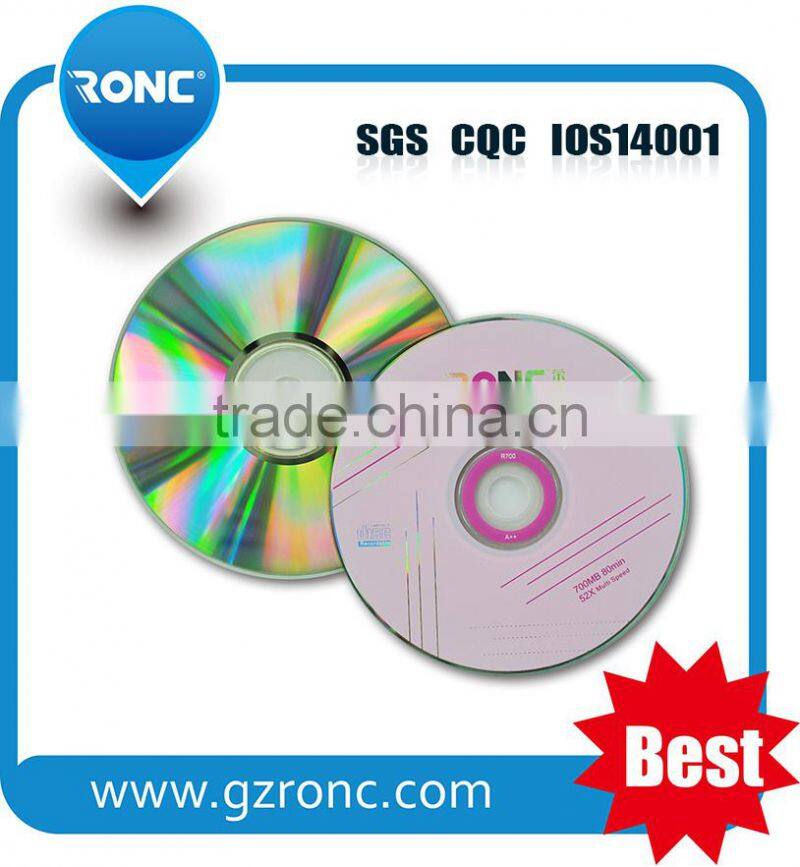 Best price audio media Disc Blank DVD R with silk printing Printable CD