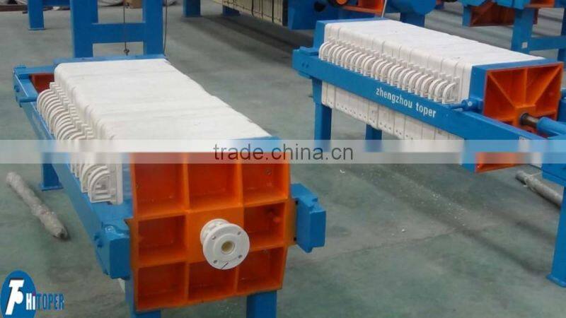 Easy operation filter press, jack filter press with screw press design