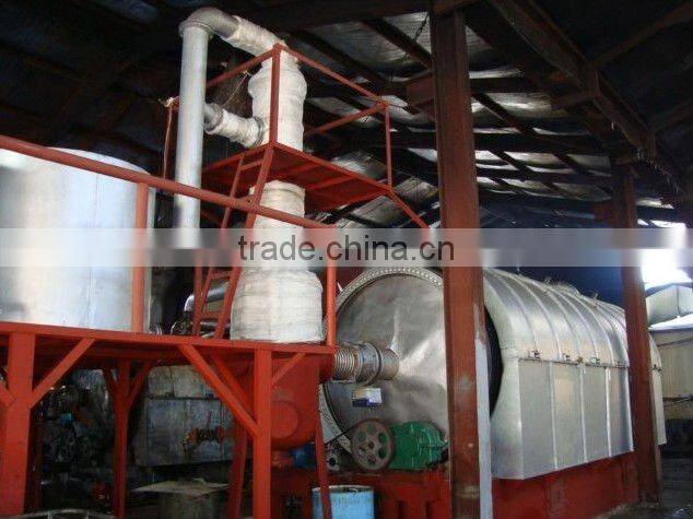 Semi-Continuous Pyrolysis Line For Waste Rubber /Tyre /Plastic to oil energy