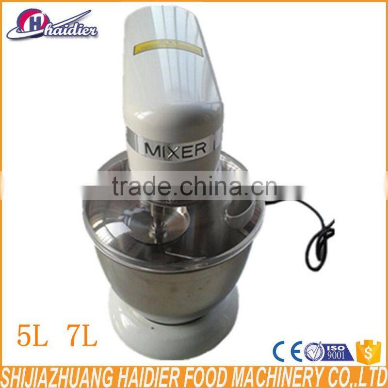 5l bowl bread dough mixer and spirial mixer