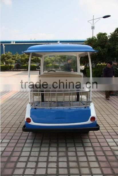 Park elegant 8 seaters electric tourism bus amusement electric school car