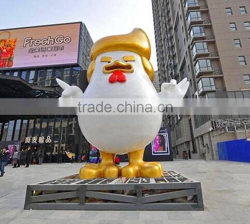 Chinese Year of Rooster President Trump Customized Inflatable Tent Inflatable Advertising Tent