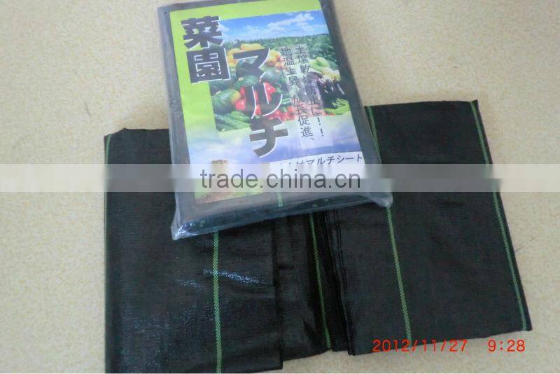 PP artificial grass barrier mat used in park