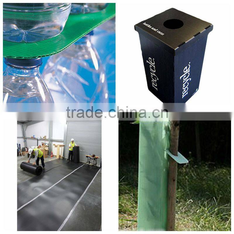 Custom Plastic Floor Protection Sheet / Plastic Wall Protection Sheet/ PP Hollow Sheet Manufacturer