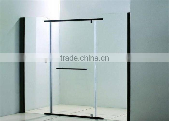 EN12150-1 10mm sliding tempered glass curved shower door