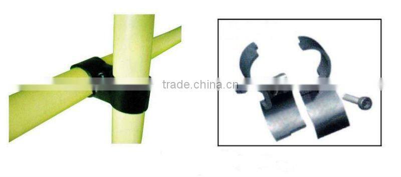 galvanized pipe joint clamp or other color pipe metal joint for pipe fittings