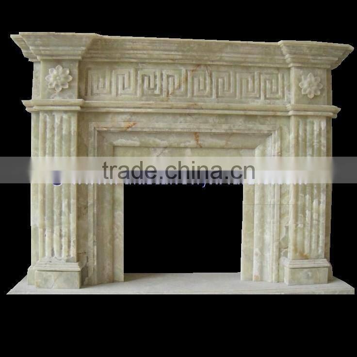 PAKISTAN SUPPLIER ONYX FIREPLACES HEART FLOWER HANDCARVED