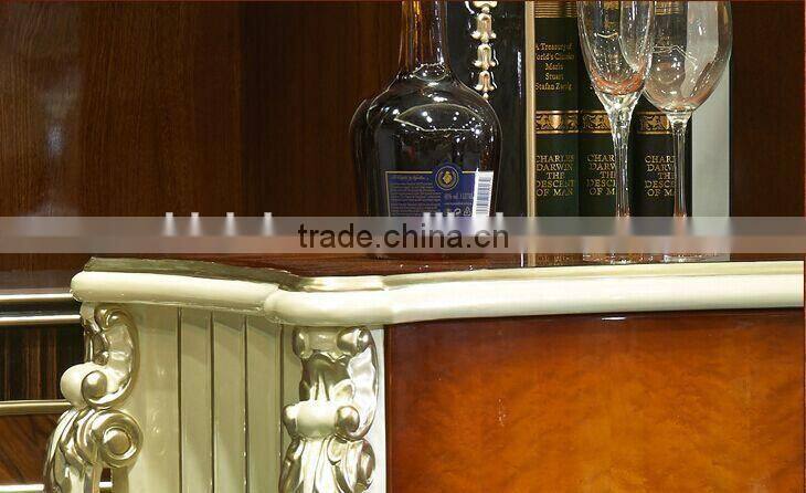 High End Wooden Kitchen Cabinet, Dining Room Furniture Side Cabinet, Parquet Pattern Kitchen Cupboard (BF01-ML024)