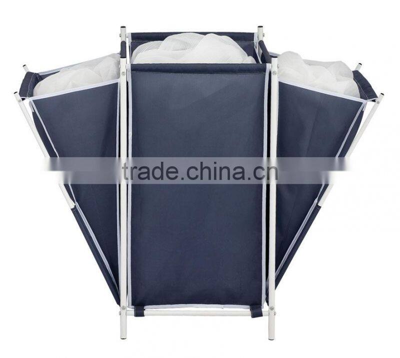 Vivinature rectangular laundry sorter with side close functional