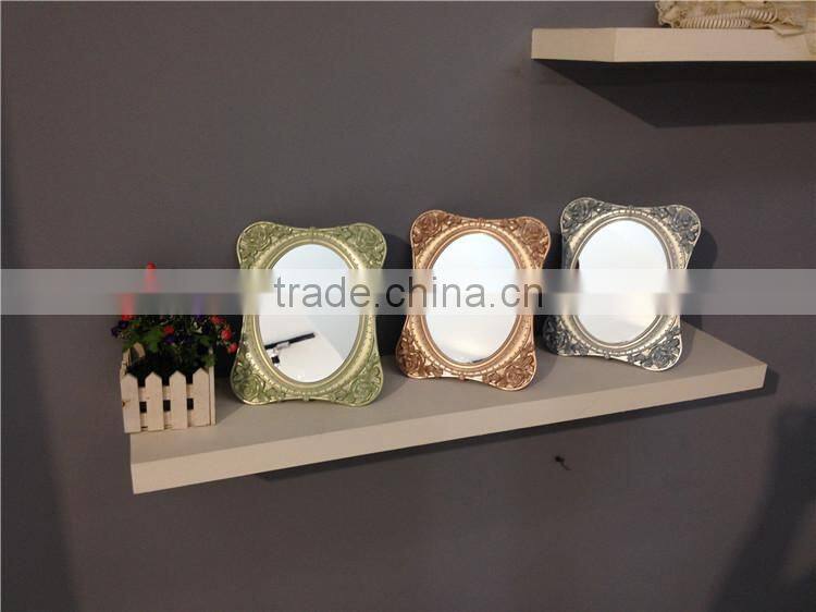 Plastic European Style Make up Mirror for Cosmetic Use