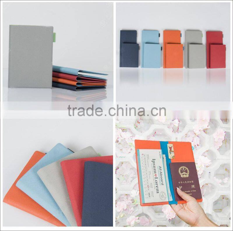 Best Promotional gift good quality PU leather passport holders/cover/wallet