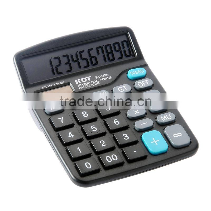 supply fashion creative alarm clock solar powered calculator