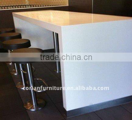 Corianfurniture acrylic restaurant/cafe/bar dinning table