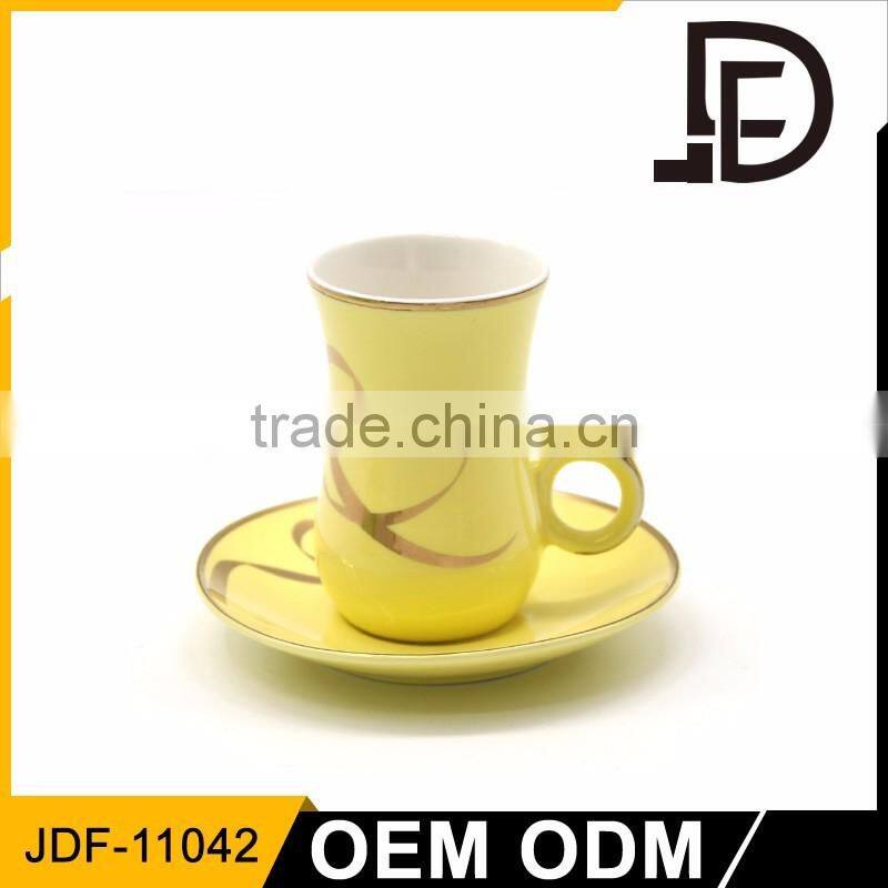 ceramic promotional cawa coffee cup cafe , arabic coffee sets for turkish