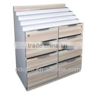 Nail polish organizer case display with cabinet wholesale products for manicure wholesale art supplies TKN-D51219H & TKN-51219