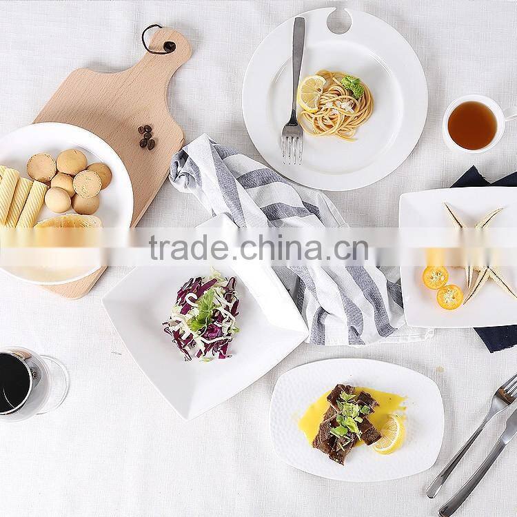 wholesale high quality square Italian ceramic dish