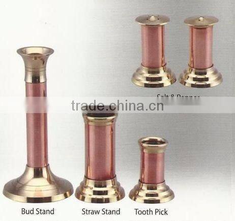 copper & stainless steel water glass