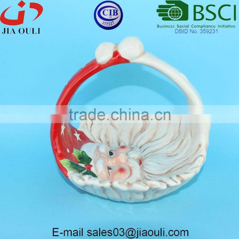 BSCI Certificate Factory Christmas decoration Gold Ceramic deer