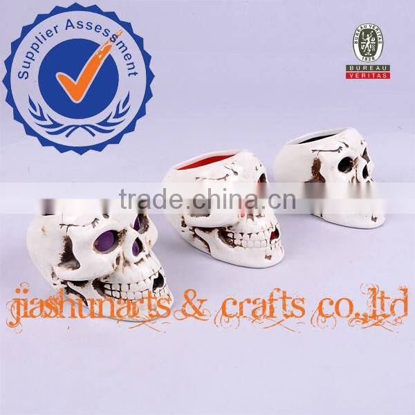 Halloween Skull Decoration Candlesticks