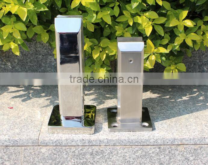 Inox 304 High Quality Square Glass Pool Fence Spigot