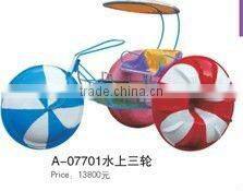 CE, GS Certificate Water Park Plastic Hand Operating Boat (A-07704)
