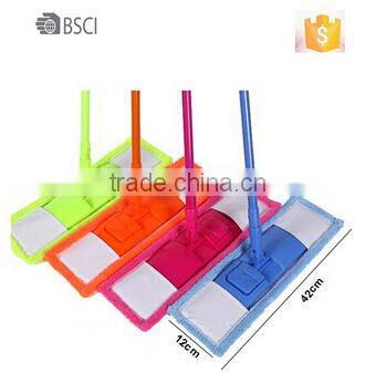 BSCI microfiber chenille mop for flat floor cleaning,china microfiber wiper