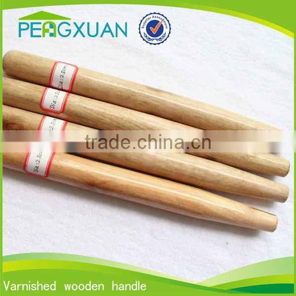 Chinese supplier Garden Tools Varnished Taper end handle hoe