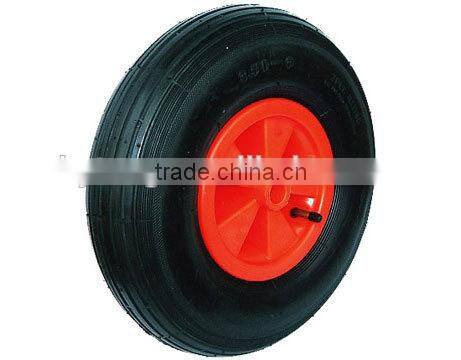 3.50-6 Pneumatic Rubber Wheel plastic rim