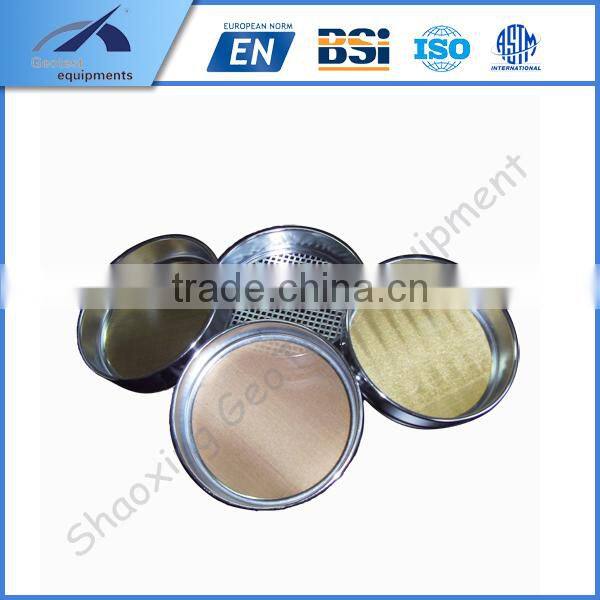 Woven wire mesh sieves standard test sieves
