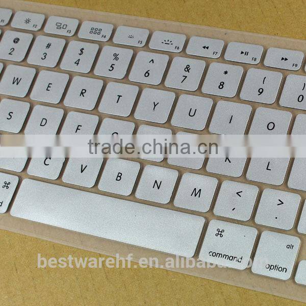 Ultrathin Clear Silicone Keyboard Cover Skin for Apple Macbook Pro /Retina 13" 15"