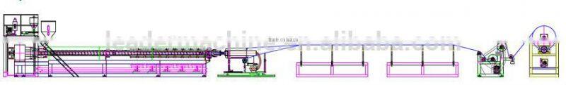 YS-FPW75 extrusion lines for sale