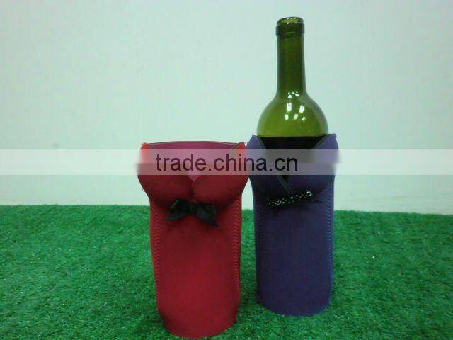 2014 New fashion Hot sell ! promotional wine bottle cooler and wine bags