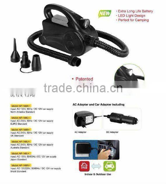 Rechargeable air pump