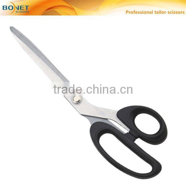 S14006P LFGB certificated 9" dress cutting plastic handle tailor sewing scissors