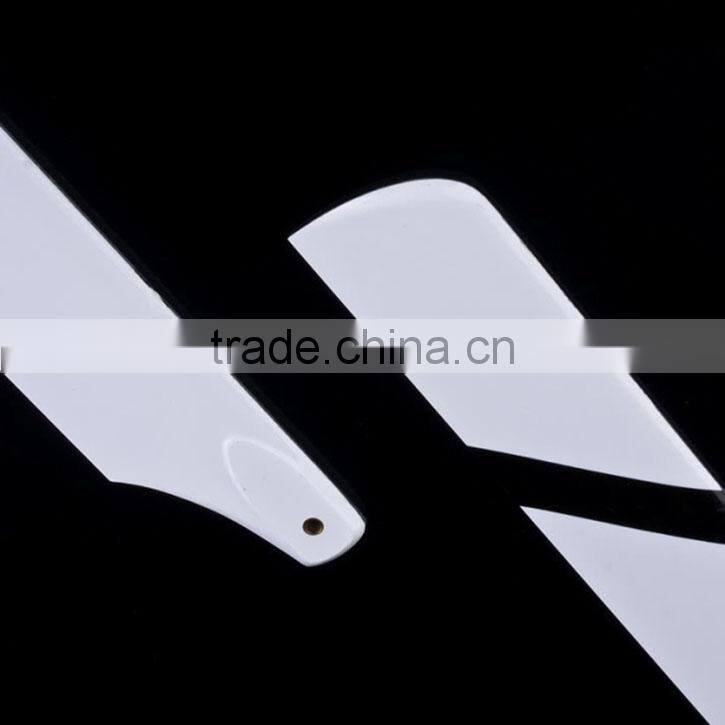 New 1 Pair 325mm Glass Razor Blades Fiber Helicopter Main Rotor Blade for Trex 450 Black