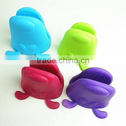 10106 dog head shape Silicone Heat Resistant Grilling BBQ Gloves for Cooking, Baking