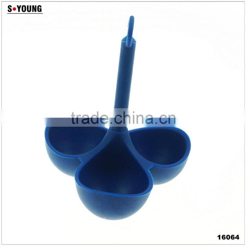 16064 3 PCS Silicone Egg Steamer with Handle
