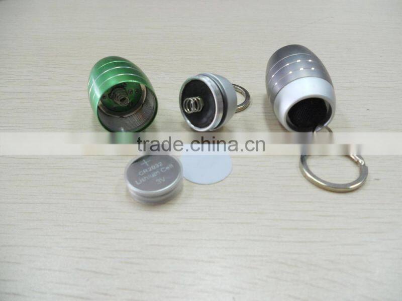 6LED Mini Torch With Keyring, Aluminium Alloy,Mini led torch,mini torch light