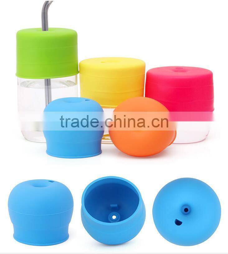 Rubber Silicone Cup Cover Food Grade Silicone Coffee Mug Cup Lids
