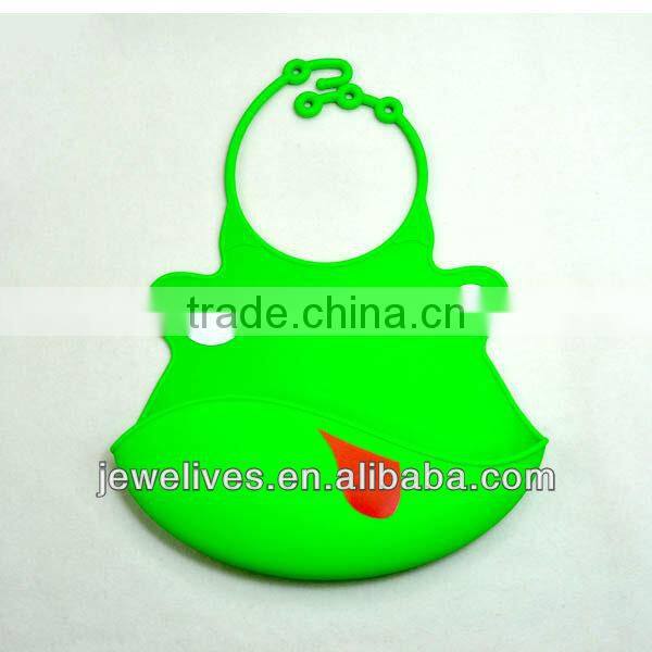 Water-Resistant Silicone Baby Bib for Drop Food Collect