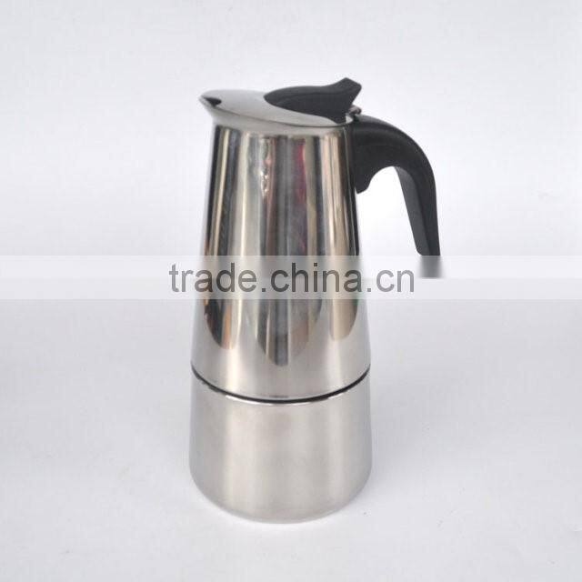 High quality stainless steel coffee maker induction coffee maker gas coffee maker